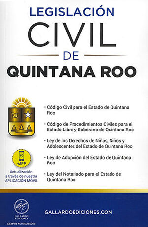 LEGISLACIÓN CIVIL DE QUINTANA ROO (2022)