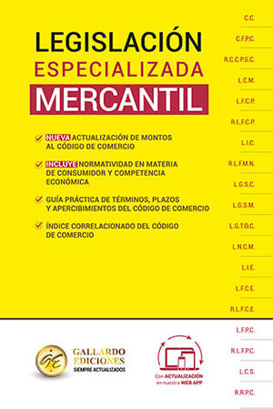 LEGISLACIÓN ESPECIALIZADA MERCANTIL - 5.ª ED. 2025