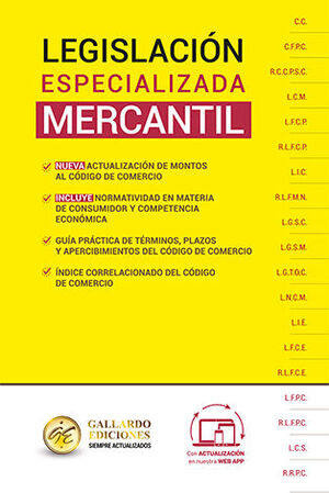 LEGISLACIÓN ESPECIALIZADA MERCANTIL - 5.ª ED. 2024