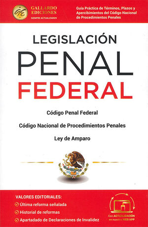 LEGISLACIÓN PENAL FEDERAL - 1.ª ED. 2025