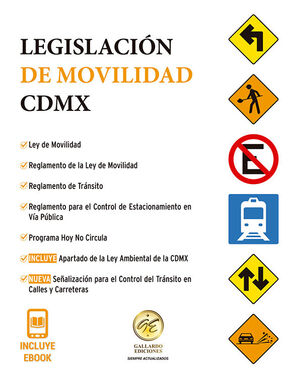 LEGISLACIÓN DE MOVILIDAD DE LA CDMX - 4.ª ED. 2025   (BOLSILLO)