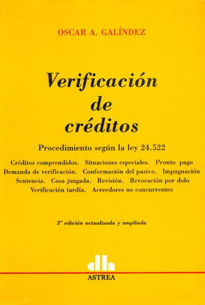 VERIFICACION DE CREDITOS