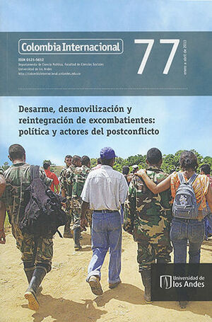 REV. COLOMBIA INTERNACIONAL # 77 ENERO - ABRIL 2013