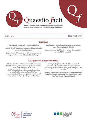 QUAESTIO FACTI - N° 5 - 2023