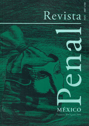 REVISTA PENAL MEXICO NUM. 10 AGOSTO