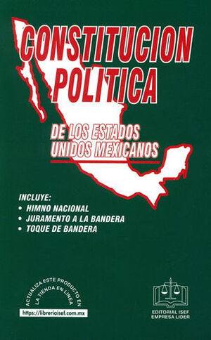 CONSTITUCIÓN POLÍTICA DE LOS ESTADOS UNIDOS MEXICANOS - 45.ª ED. 2021 - BOLSILLO