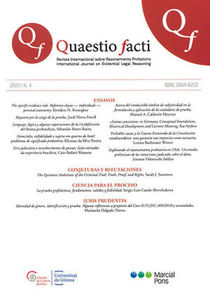 QUAESTIO FACTI - N° 4 - 2023