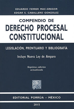 COMPENDIO DE DERECHO PROCESAL CONSTITUCIONAL - 7.ª ED. 2015