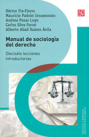 MANUAL DE SOCIOLOGÍA DEL DERECHO