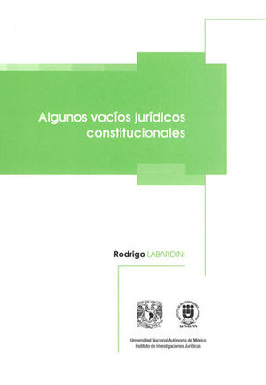 ALGUNOS VACÍOS JURÍDICOS CONSTITUCIONALES