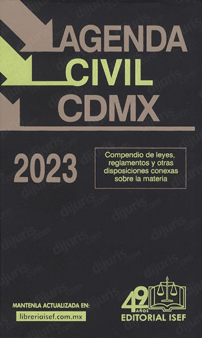 AGENDA CIVIL DE LA CUIDAD DE MÉXICO  -  43.ª ED. 2023