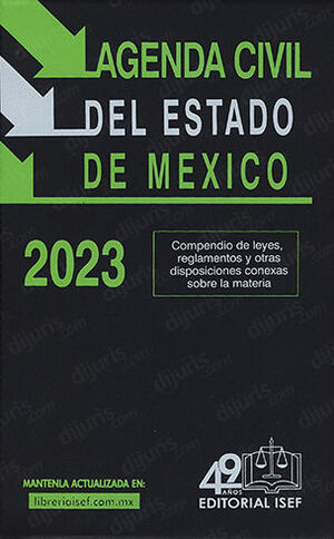 AGENDA CIVIL DEL ESTADO DE MÉXICO  -  42.ª ED. 2023