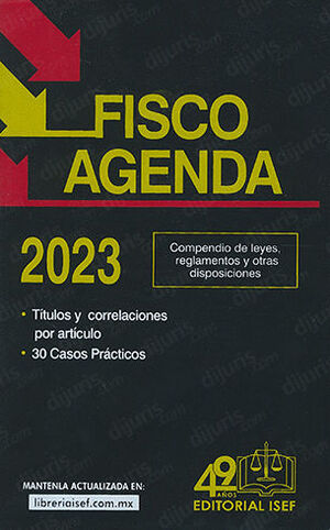 FISCO AGENDA CON 30 CASOS PRÁCTICOS - 60.ª ED. 2023