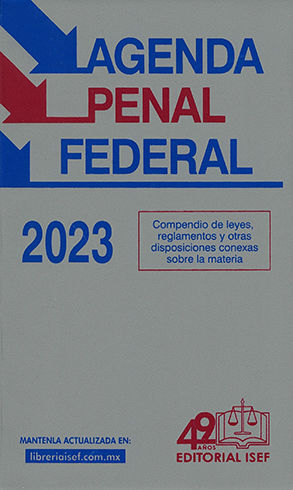 AGENDA PENAL FEDERAL - 54.ª ED. 2023