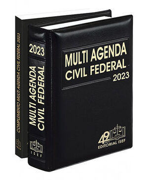 MULTI AGENDA CIVIL FEDERAL Y COMPLEMENTO - 14.ª ED. 2023