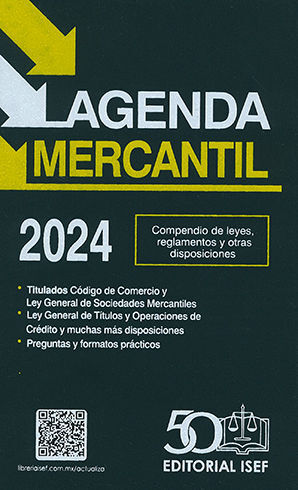 AGENDA MERCANTIL - 56.ª ED. 2024 (ECONÓMICA)