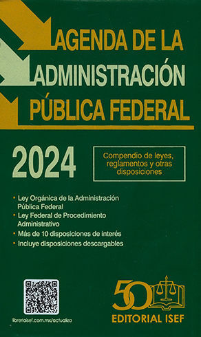 AGENDA DE LA ADMINISTRACIÓN PÚBLICA FEDERAL - 41.ª ED. 2024 (ECONÓMICA)
