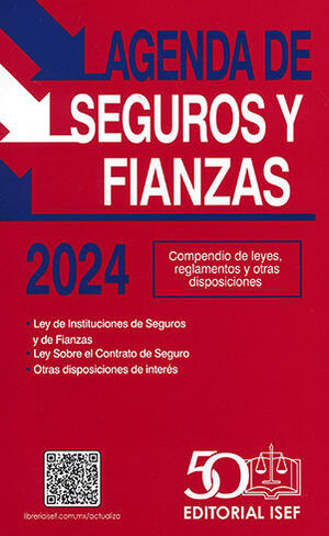 AGENDA DE SEGUROS Y FIANZAS - 26.ª ED. 2024 (ECONÓMICA)