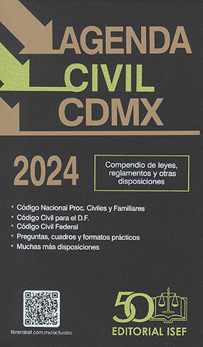 AGENDA CIVIL DE LA CIUDAD DE MÉXICO - 45.ª ED. 2024
