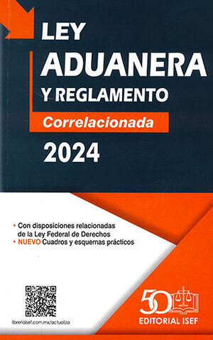 LEY ADUANERA Y REGLAMENTO - 1.ª ED. 2024 (PROFESIONAL)