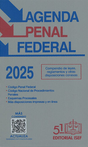AGENDA PENAL FEDERAL - 58.ª ED. 2025