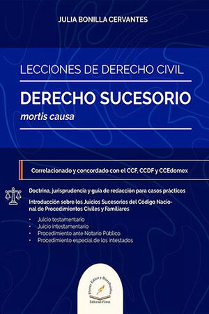 LECIONES DE DERECHO CIVIL. DERECHO SUCESORIO, MORTIS CAUSA - 1.ª ED. 2024