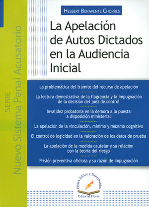 APELACIÓN DE AUTOS DICTADOS EN LA AUDIENCIA INICIAL