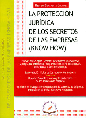 PROTECCIÓN JURÍDICA DE LOS SECRETOS DE LAS EMPRESAS ( KNOW HOW), LA