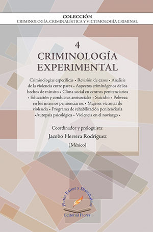 CRIMINOLOGÍA EXPERIMENTAL VOL.4