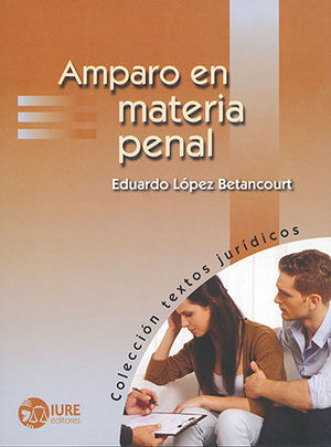 AMPARO EN MATERIA PENAL