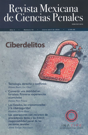 REVISTA MEXICANA DE CIENCIAS PENALES NUM. 10 (ENERO - ABRIL DE 2020) CIBERDELITOS