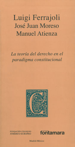 TEORÍA DEL DERECHO EN EL PARADIGMA CONSTITUCIONAL, LA - 2.ª ED. 2013