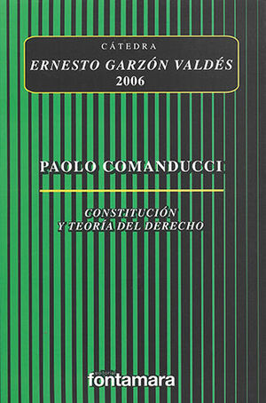 CONSTITUCION Y TEORIA DEL DERECHO - 2.ª ED. 2012