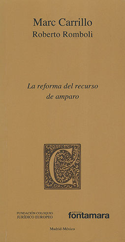 REFORMA DEL RECURSO DE AMPARO, LA - 1.ª ED. 2013
