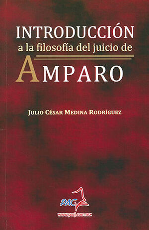 INTRODUCCIÓN A LA FILOSOFÍA DEL JUICIO DE AMPARO - 1.ª ED. 2014