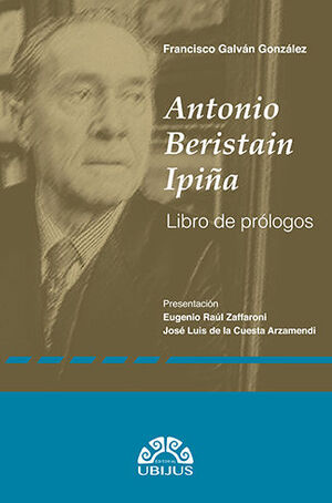 ANTONIO BERISTAIN IPIÑA - 1.ª ED. 2022