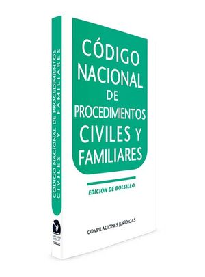 CÓDIGO NACIONAL DE PROCEDIMIENTOS CIVILES Y FAMILIARES - 1.ª ED. 2023 (BOLSILLO)