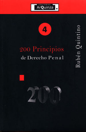 200 PRINCIPIOS DE DERECHO PENAL - #4