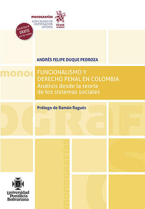 FUNCIONALISMO Y DERECHO PENAL EN COLOMBIA