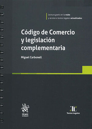 CÓDIGO DE COMERCIO Y LEGISLACIÓN COMPLEMENTARIA - 1ª ED. 2022  (ARILLAS Y PASTA DURA)