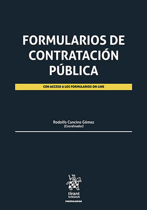 FORMULARIOS DE CONTRATACIÓN PÚBLICA - 1.ª ED. 2022