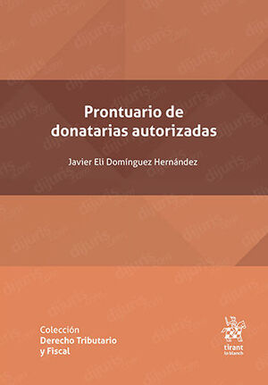 PRONTUARIO DE DONATARIAS AUTORIZADAS - 1.ª ED. 2022
