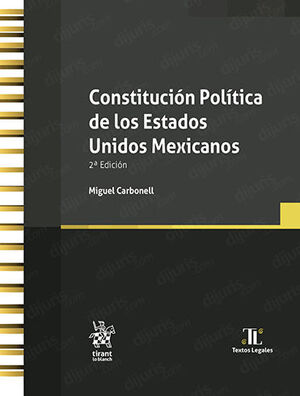CONSTITUCIÓN POLÍTICA DE LOS ESTADOS UNIDOS MEXICANOS - 2.ª ED. 2023 (CON ARILLAS Y PASTA DURA)