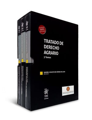 TRATADO DE DERECHO AGRARIO (ESTUCHE CON 3 TOMOS) - 1.ª ED. 2023