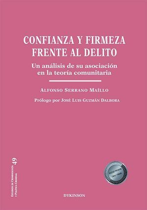 CONFIANZA Y FIRMEZA FRENTE AL DELITO AL DELITO - 1.ª ED. 2023