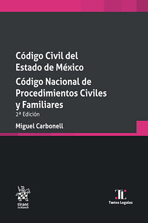 CÓDIGO CIVIL DEL ESTADO DE MÉXICO. CÓDIGO NACIONAL DE PROCEDIMIENTOS CIVILES Y FAMILIARES - 2.ª ED. 2024 (BOLSILLO)