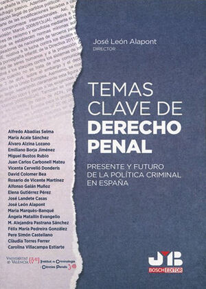 TEMAS CLAVE DE DERECHO PENAL