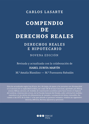 COMPENDIO DE DERECHOS REALES - 9.ª ED. 2021
