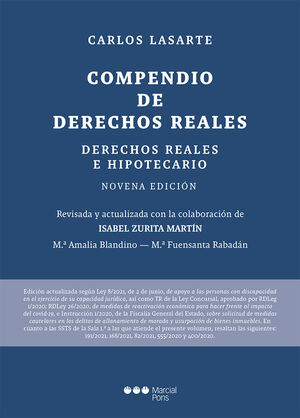 COMPENDIO DE DERECHOS REALES - 9.ª ED. 2021