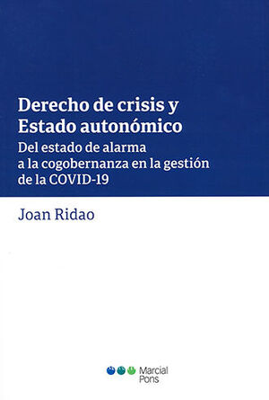 DERECHO DE CRISIS Y ESTADO AUTONÓMICO